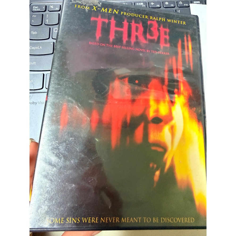 Thr3e DVD 2006 Ted Dekker Thriller Movie Ralph Winter Widescreen Full Screen